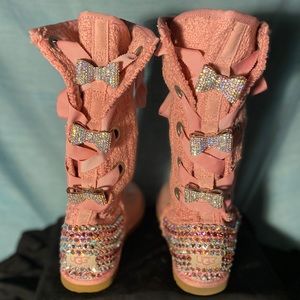 Bedazzled Bow UGG Australia boots
